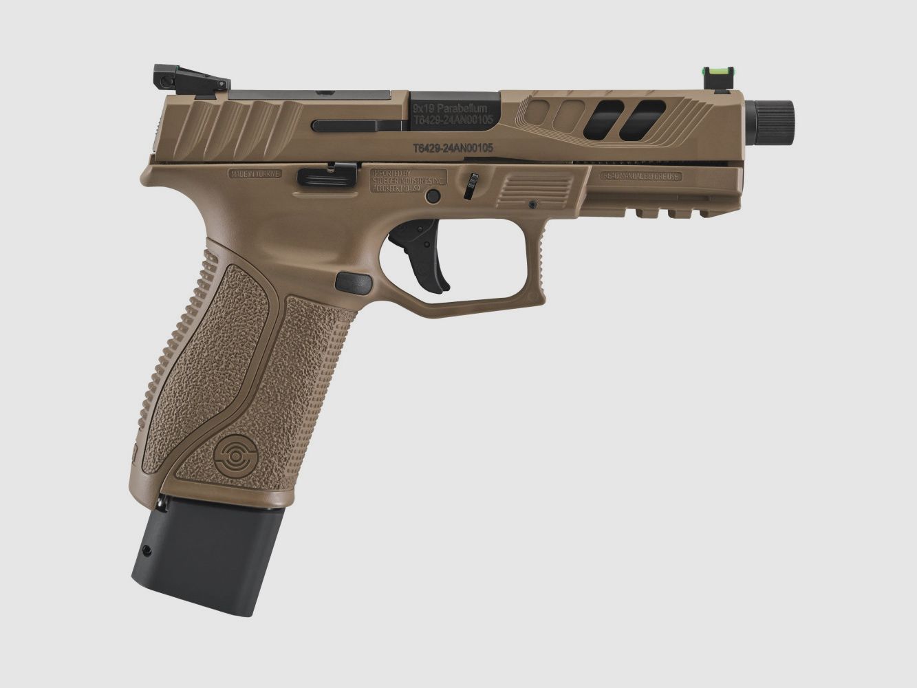 PISTOLET STR9 COMBAT SX BRONZE 9X19 OPTIC READY AMBIDEXTRE, image 1 sur 5