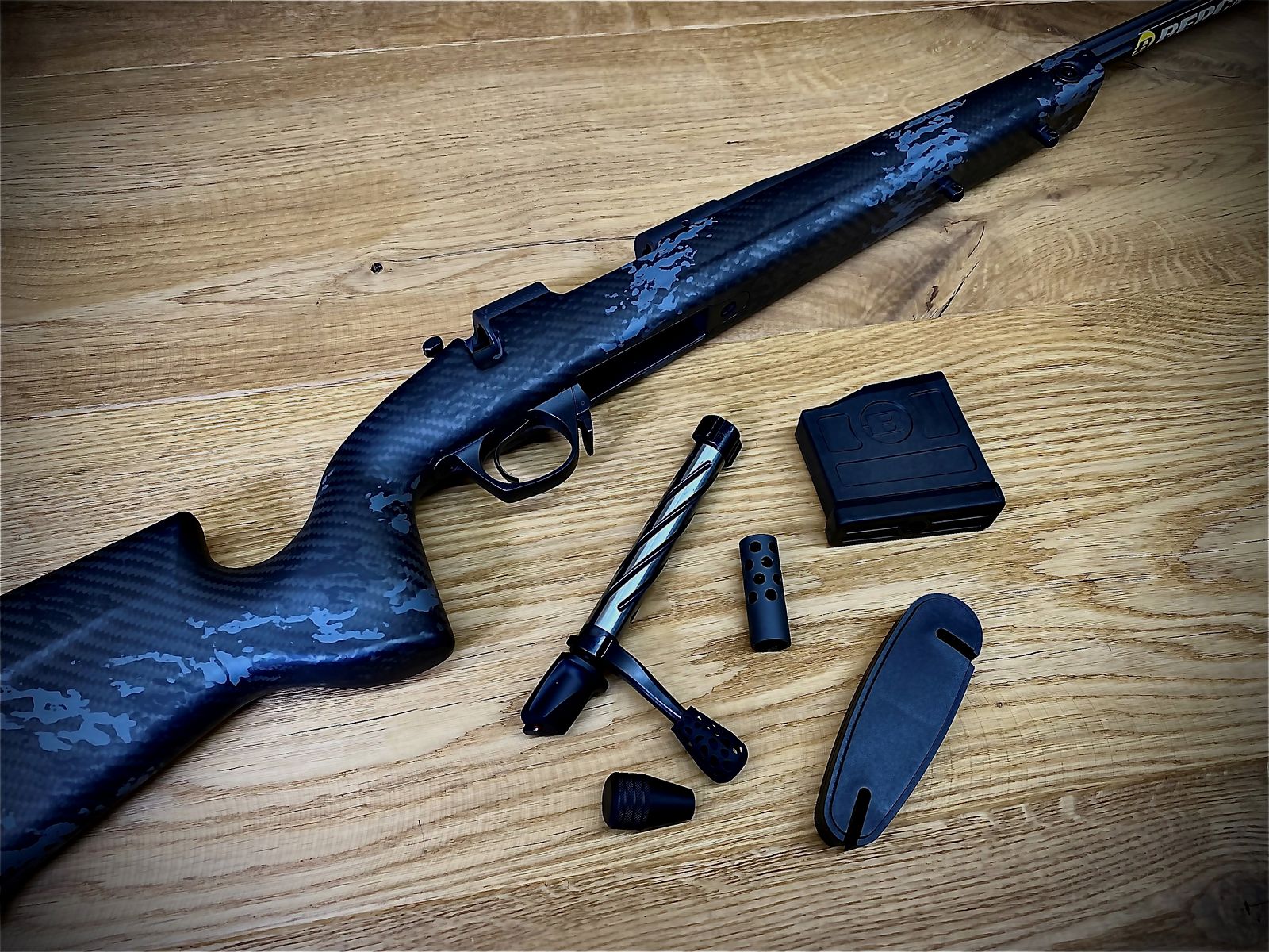 Bergara B14² Crest / 6,5 Creedmoor / Kij węglowy / Długość lufy 20 cali / Gwint 5/8-24 DOSTĘPNY OD RĘKI