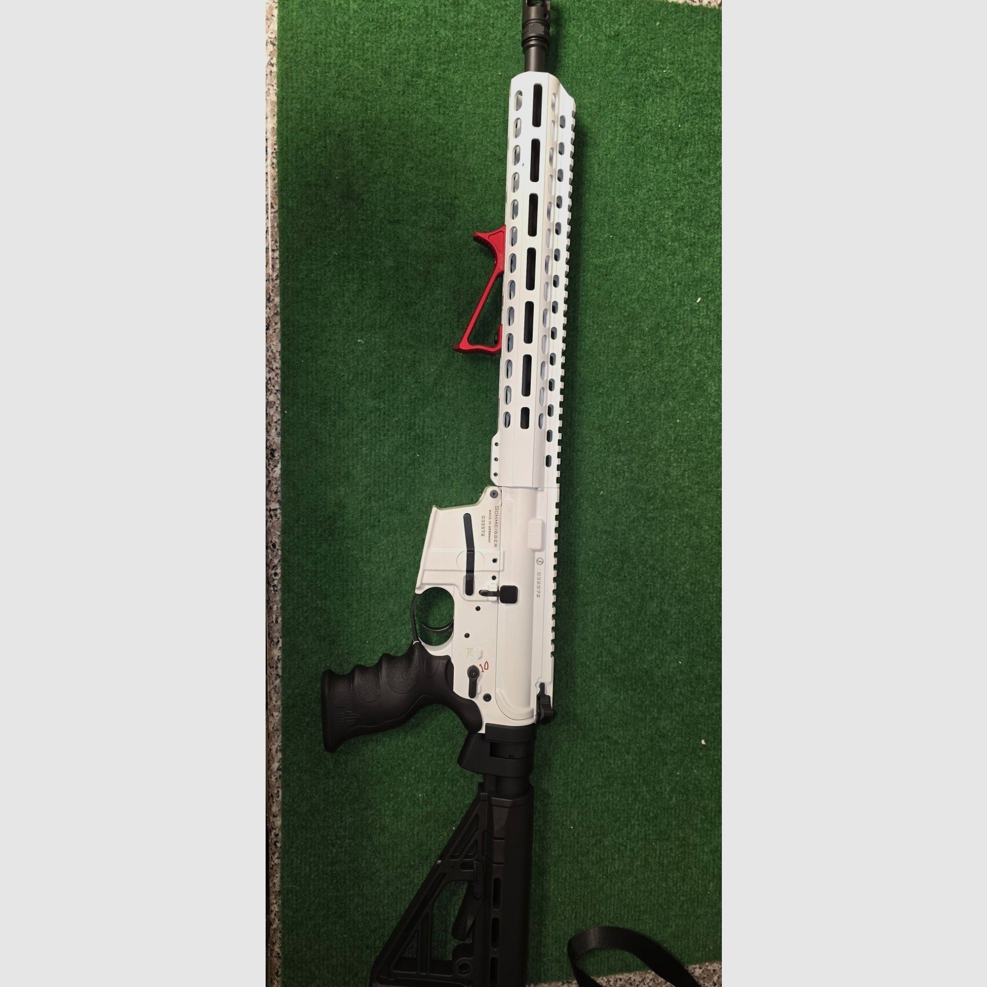 Schmeisser AR15-9 M4FL Weiß 14,5 Zoll