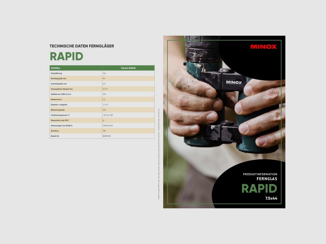 Minox 7,5x44 Rápido