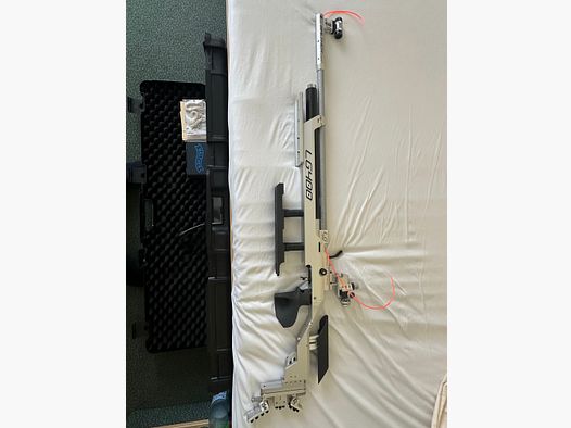 Fucile ad aria compressa Walther LG400 Alutech/ parzialmente Expert modifica /in mano libera