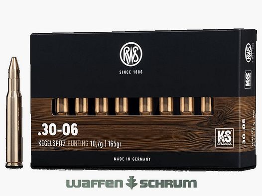 RWS .30-06Spring Kegelspitz 10,7g - 165gr
