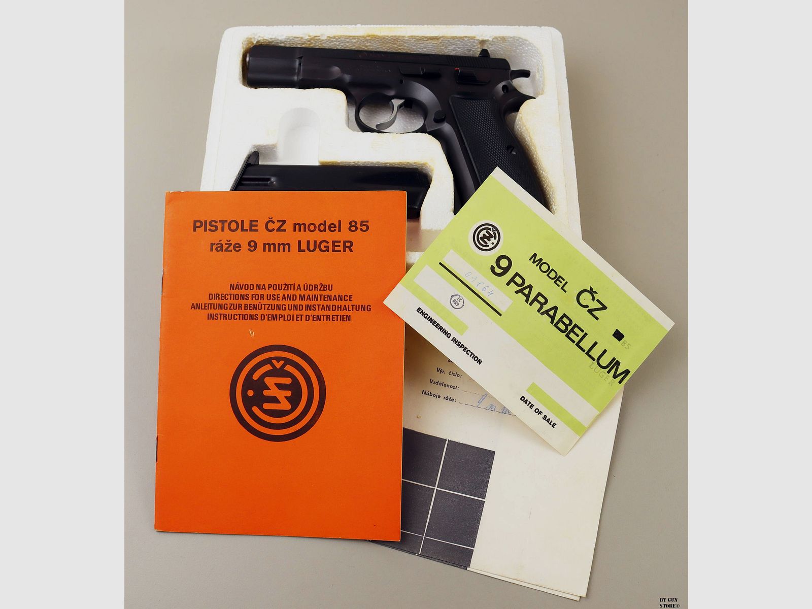 Pistol CZ mod. 85 cal. 9×21 matr. 09864, image 13 of 14