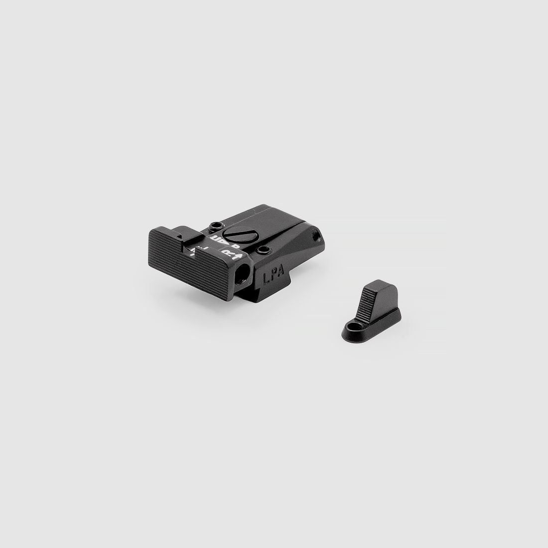 LPA SPR01CZ07 Set di mire per CZ 75 SP01, 75B, 85 (SENZA ombra), immagine 2 di 3