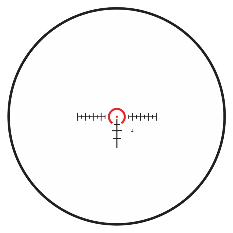 Burris RT-6 1-6×24 Ret. Ballistic AR (200472), afbeelding 3 van 3