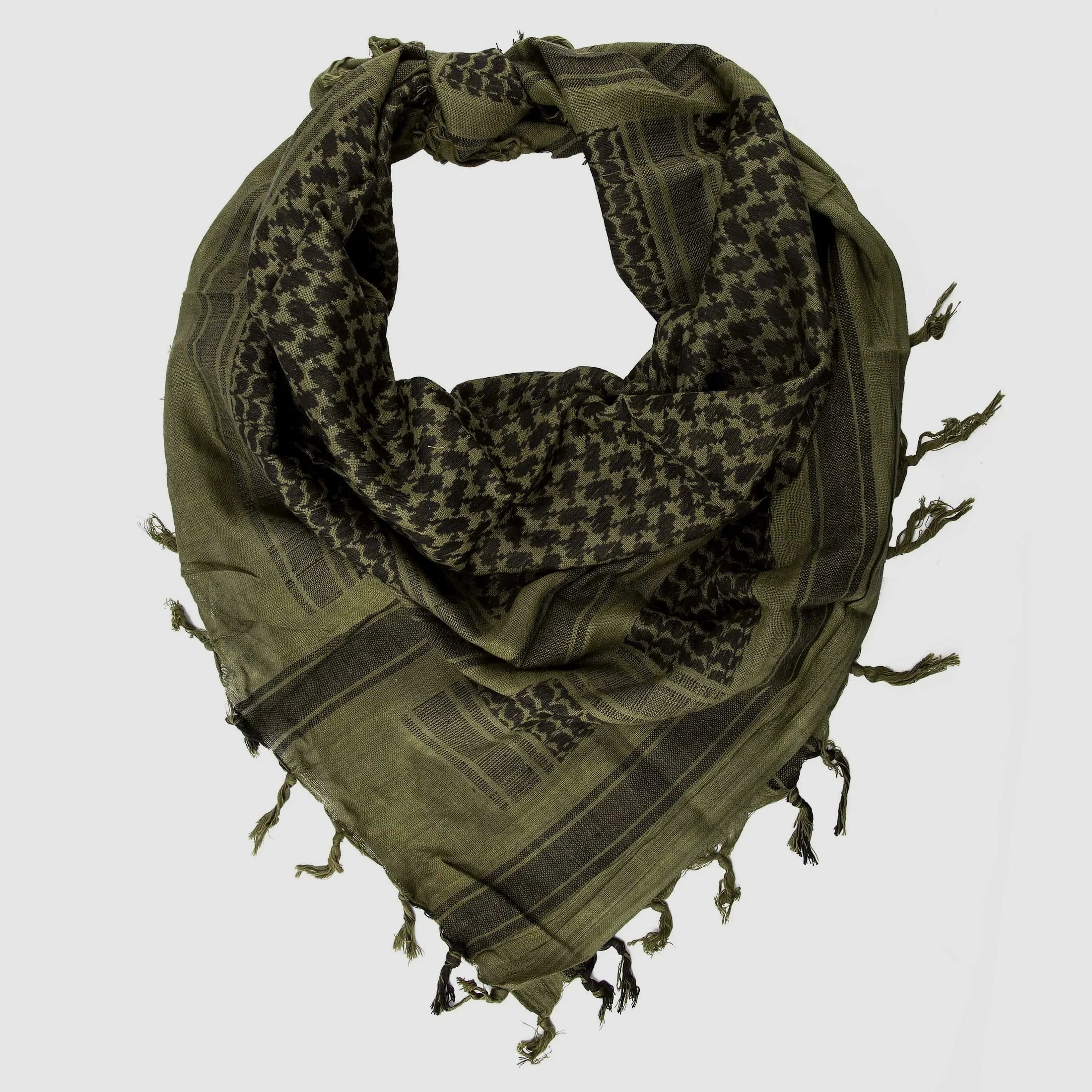 A. Blöchl A. Blöchl Shemagh - Oliv Schwarz