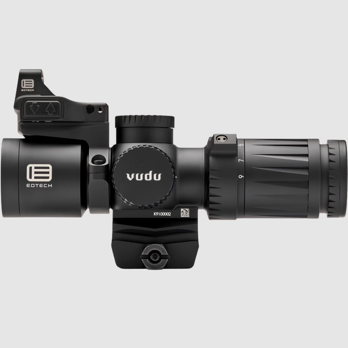 EOTech – richtkijker Vudu 3-9x32 – SFP Ultra Short MD6 (MOA) + EFLX – Zwart – NT002581, afbeelding 1 van 11