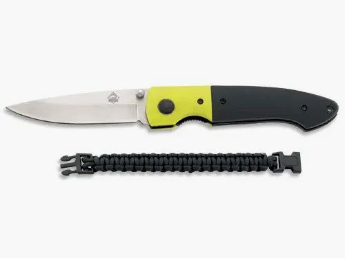PUMA TEC One-Handed Knife with Paracord Bracelet