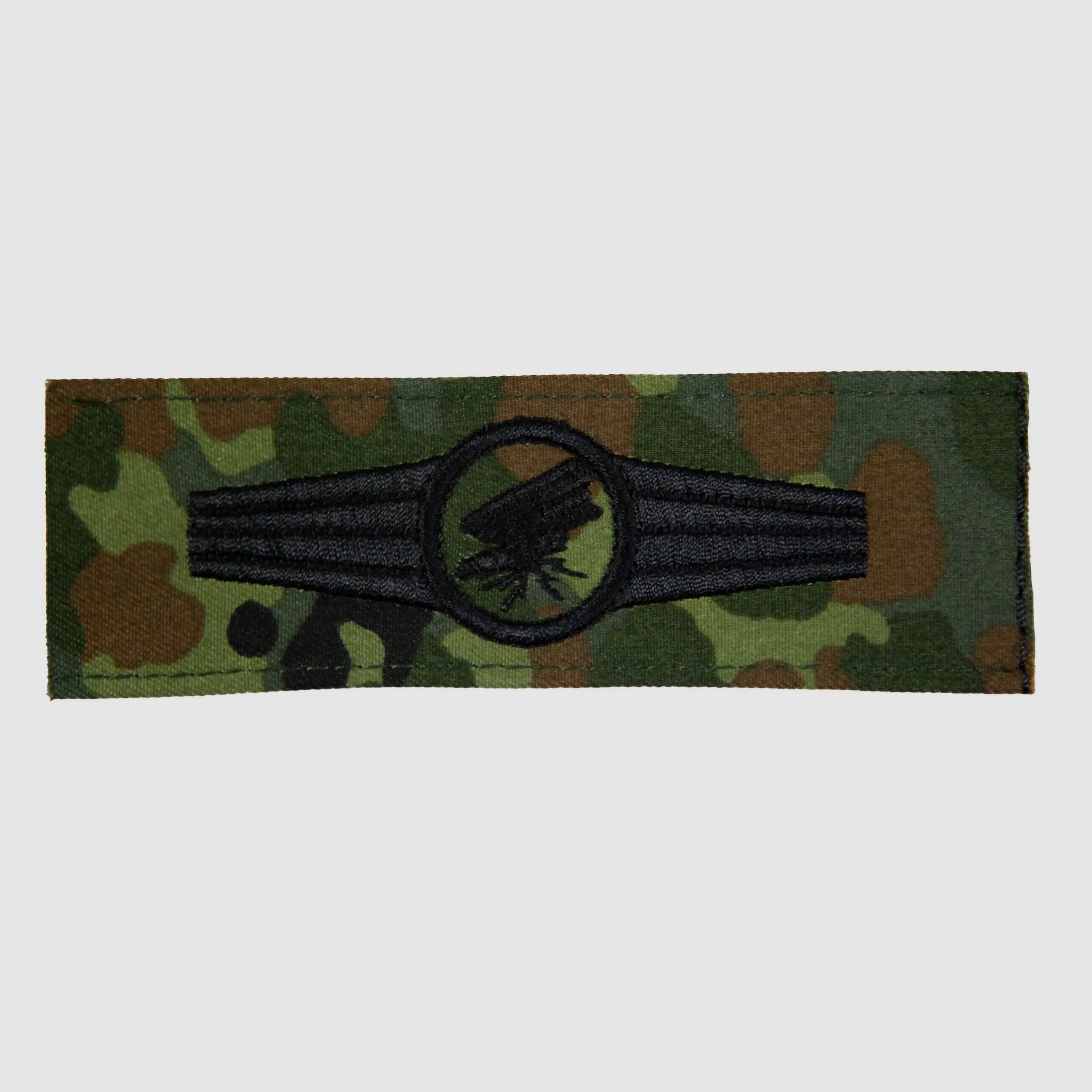 Bundeswehr Original Bundeswehr Original Tätigkeitsabzeichen Personal Fernspäheinsatz - Flecktarn/Schwarz