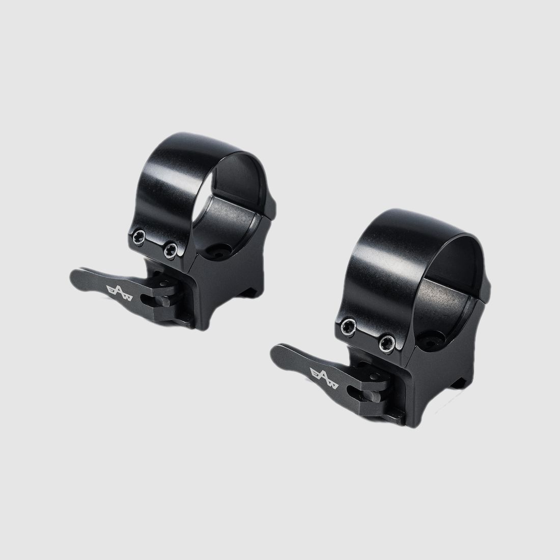 2-teilige Aufkippmontage Blue Line mit Hebel