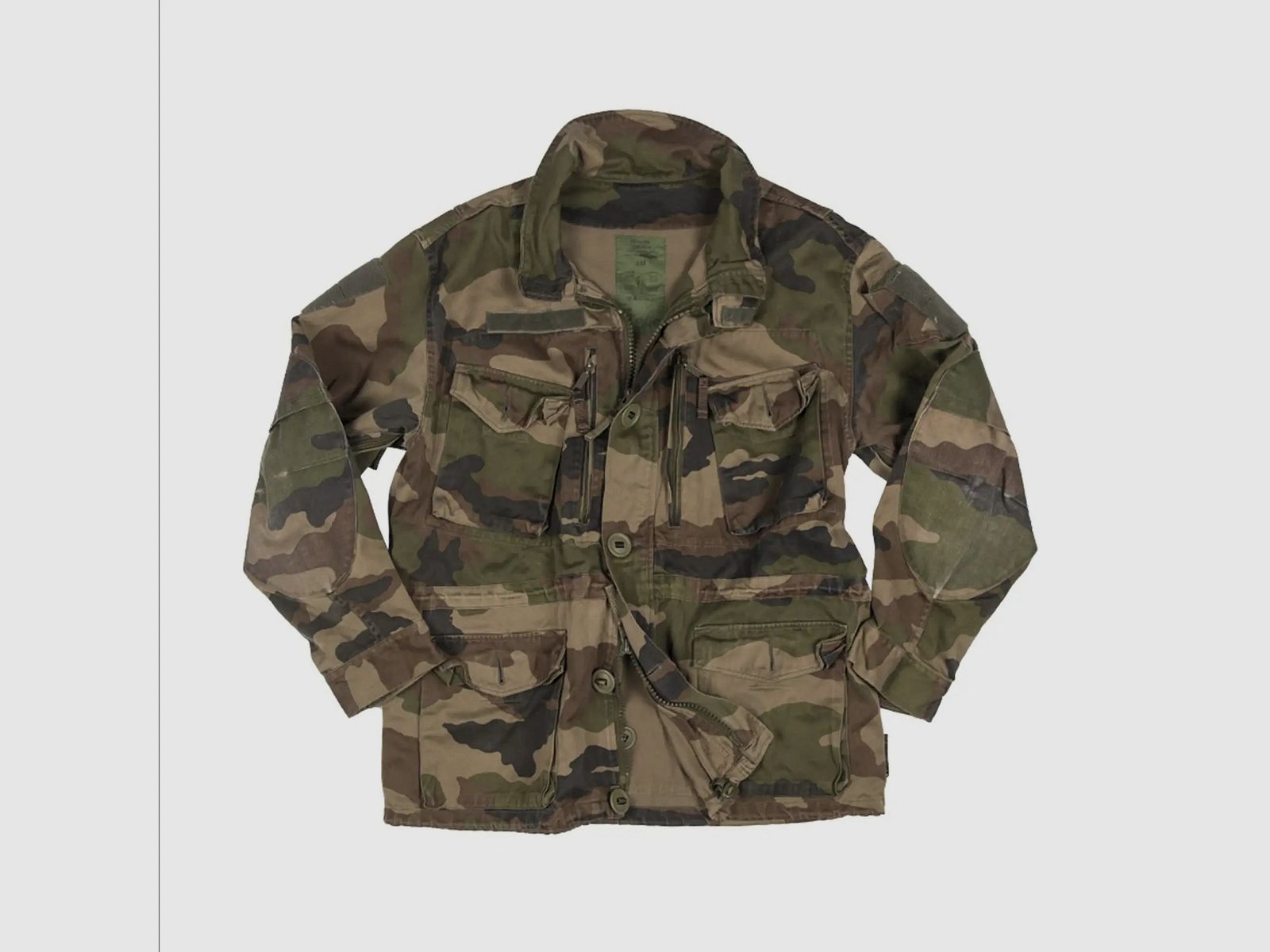 Französische Armee Französische Armee Französischer Parka Felin Kampfjacke T4 CCE Tarn gebraucht - 81/88 C