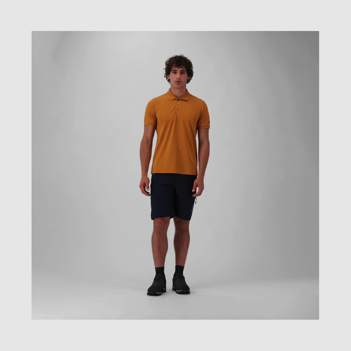 CMP Einfarbiges Funktions-Poloshirt Curcuma