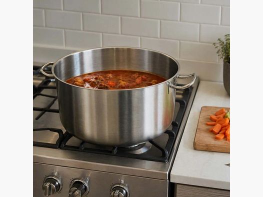 Roestvrijstalen braadpan Ø 50 cm