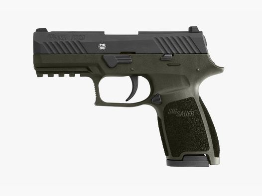 Sig Sauer P320 Schreckschuss Pistole OD Green 9 mm P.A.K