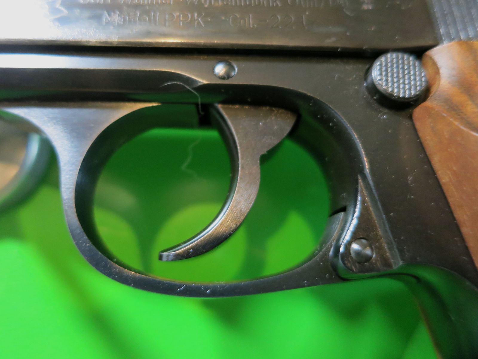 Halbautomatische Pistole, Walther PPK, Kal.  .22lr Übungspistole       #43-