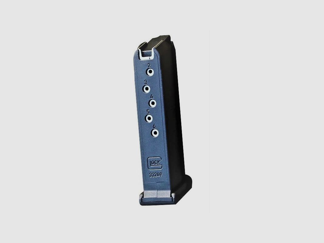 GLOCK MAGAZINE GLOCK 42 .380 AUTO 6 ROUNDS