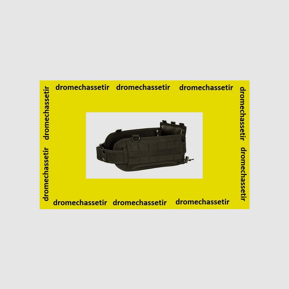 schwarzer modularer Kampfgürtel