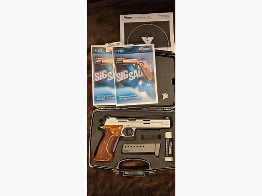 SIG SAUER P210 Super Target 6 Zoll