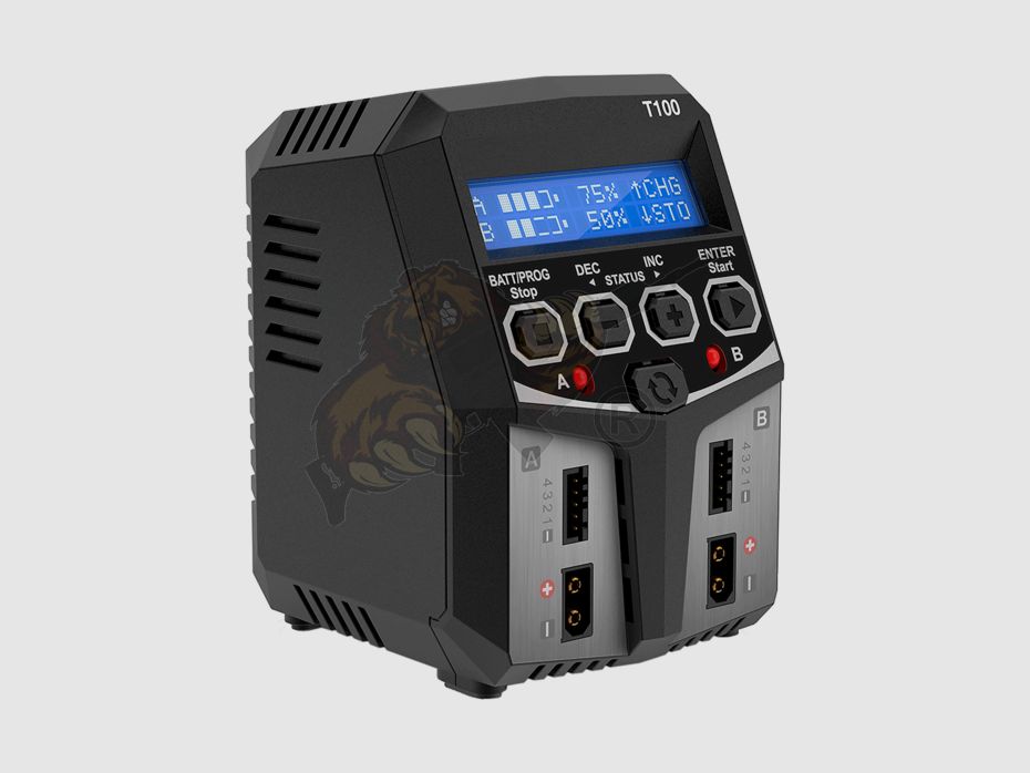 T100 Multi-Chemistry Dual Charger / Ladegerät - Nimrod