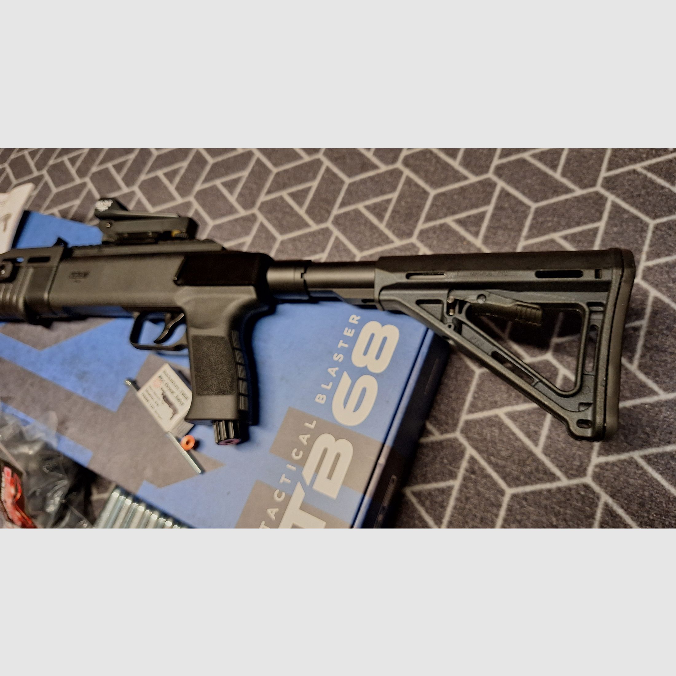 T4E TB68/HDB68 AR Stil/AR-Schaft/RedDot NUEVO!