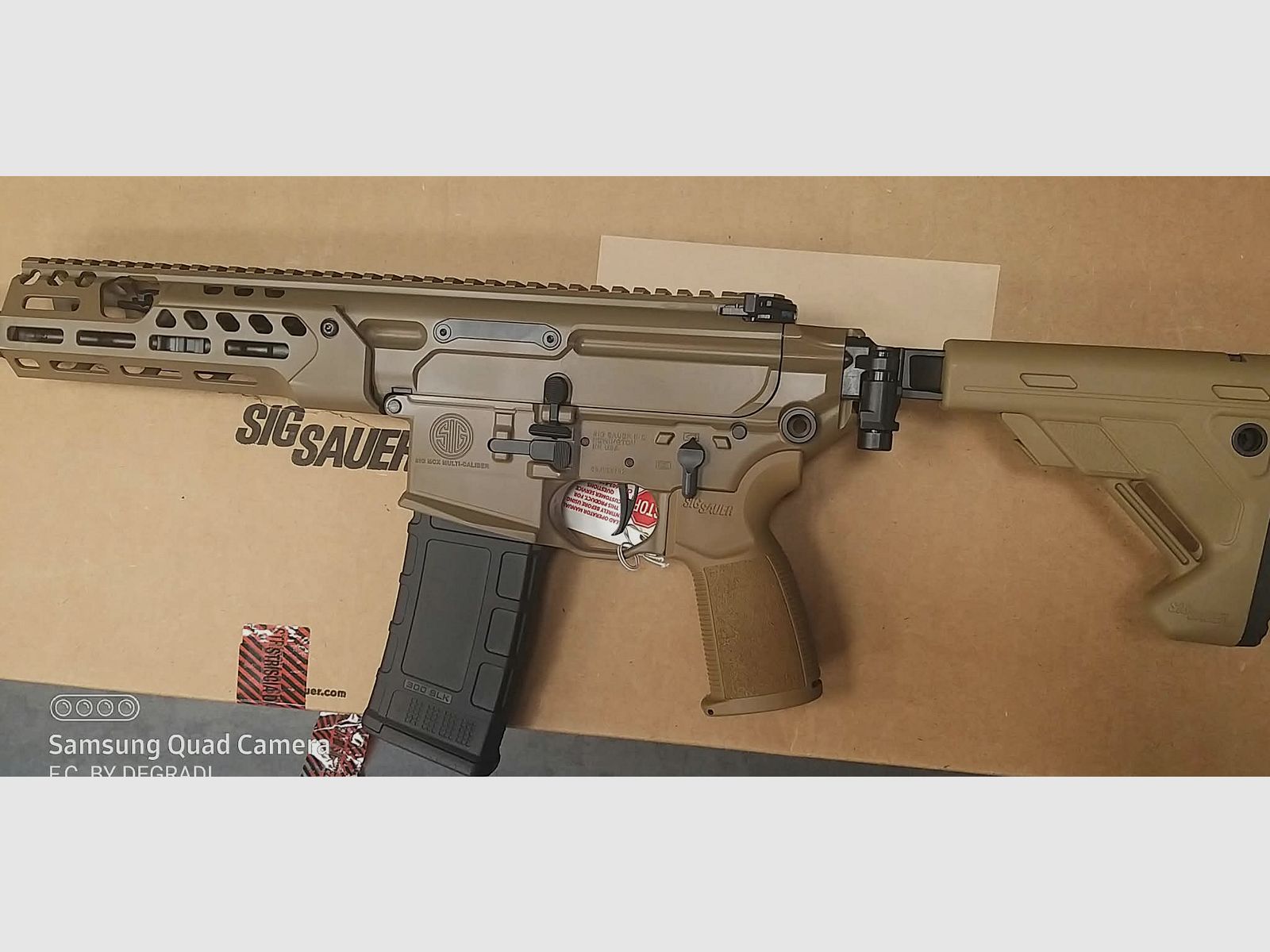 SIG SAUER MCX SBR 9” FDE CALIBRO 300 BLK, immagine 2 di 4