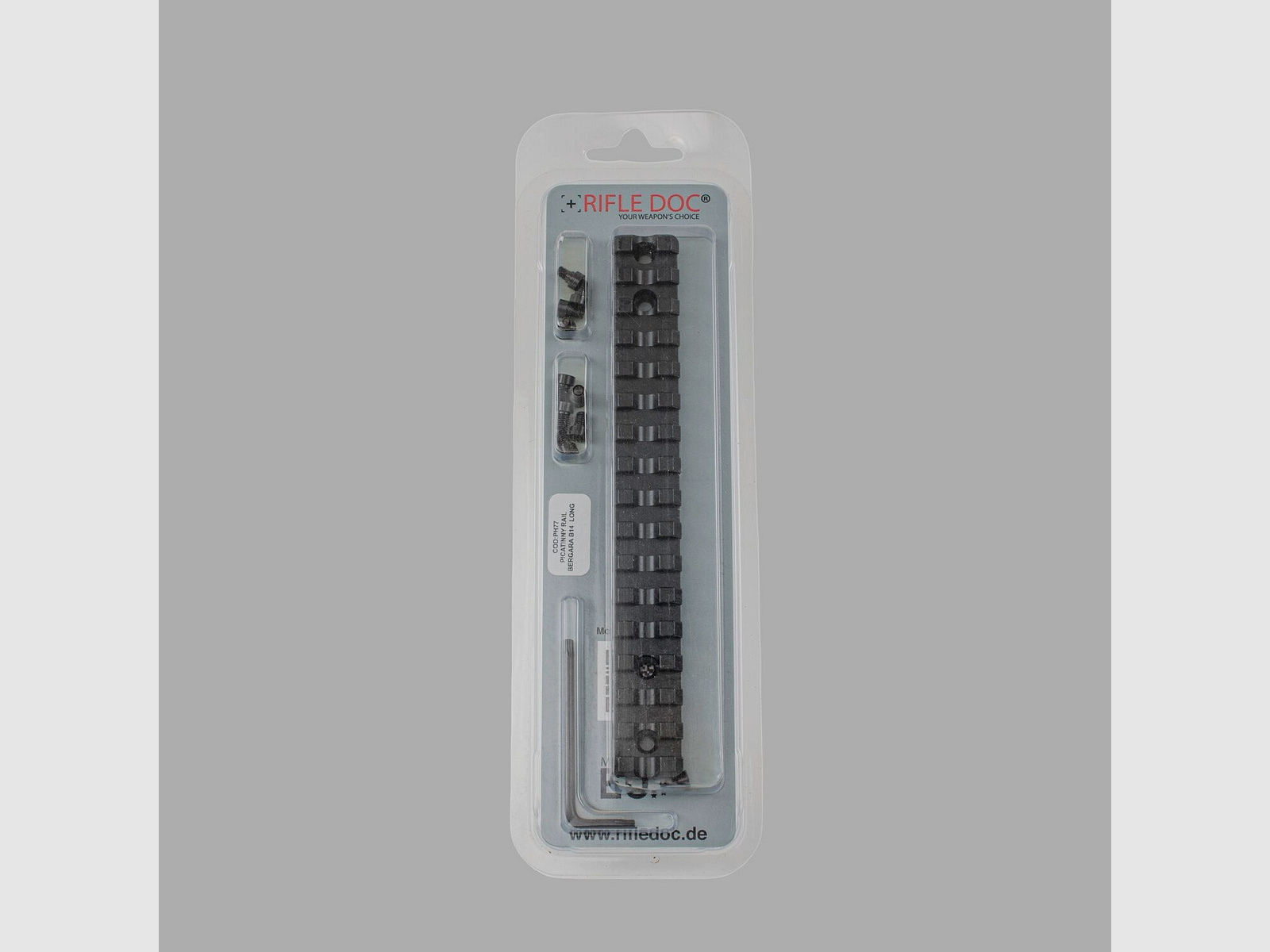 Fusil Doc Picatinny Weaver RAIL EN ACIER Bergara B14 LA (Action Longue)