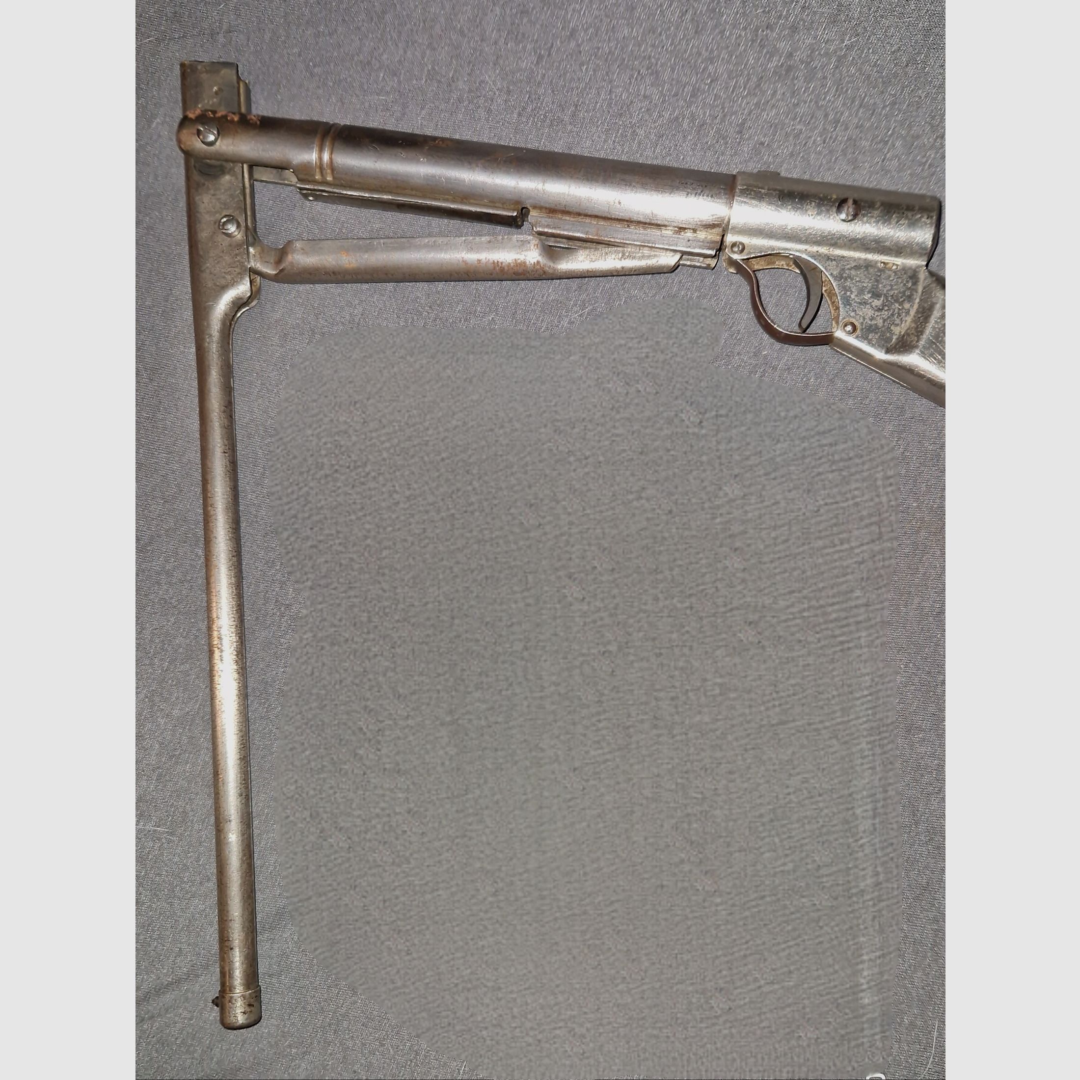DIANA MOD 20 / 4.5mm / DDR VEB AIR RIFLE VERY GOOD POWER / LITTLE SURFACE RUST / VERY RARE / DEFECTIVE ( NO.33 ) ------>! READ DESCRIPTION ! <------