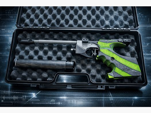 Walther/Hämmerli AP20 Special Edition "Green Pepper" air pistol – as new