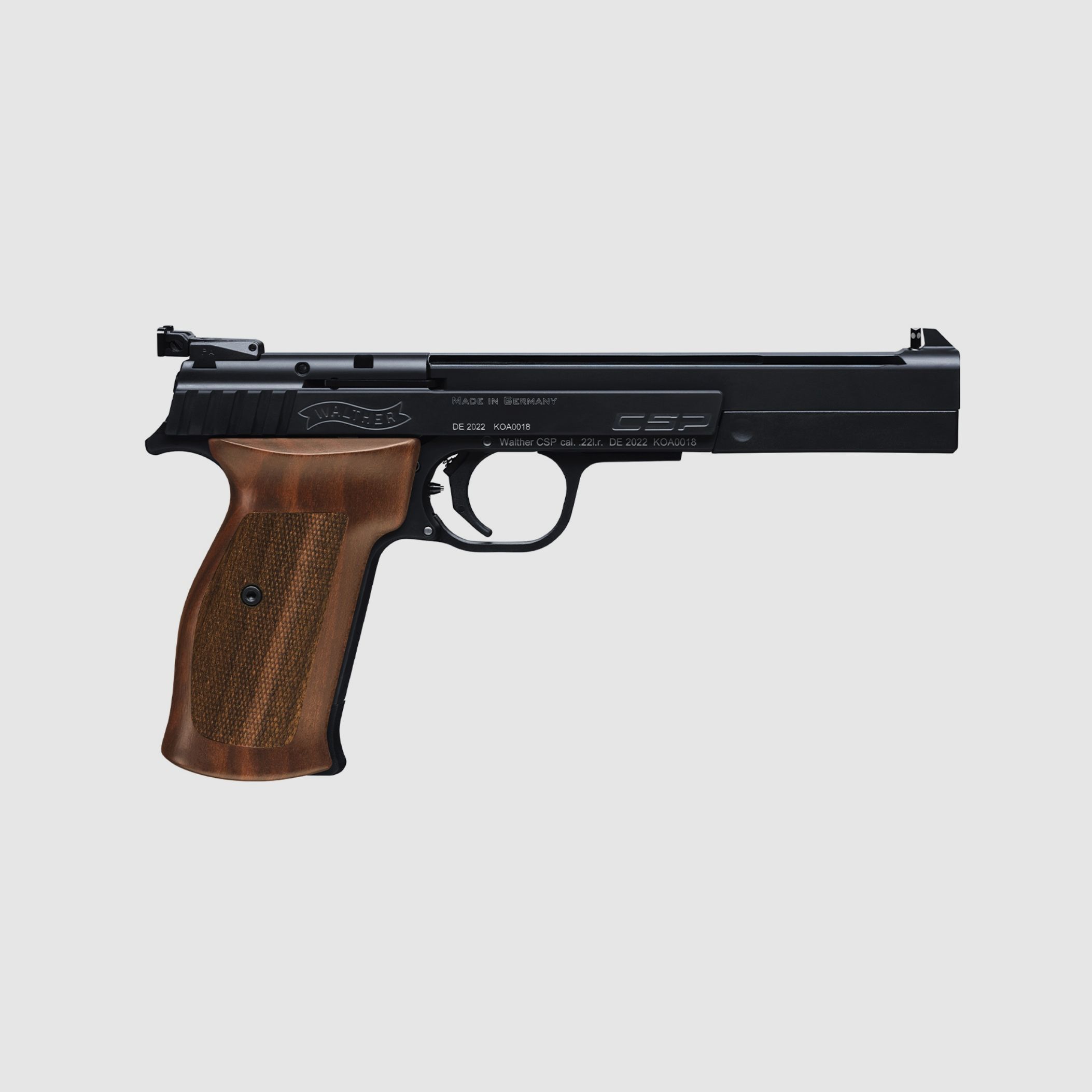 Vorführwaffe Carl WALTHER CSP Dynamic .22lr einstellbarer Matchabzug Sportpistole