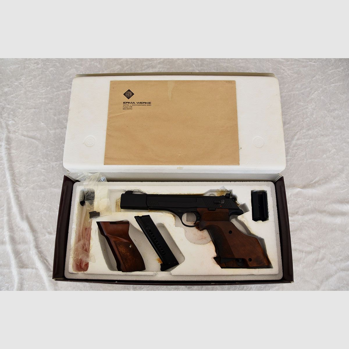 ERMA ESP 85 - pistolet de sport .22lr, image 5 sur 5