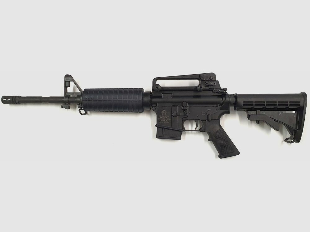 Fucile semiautomatico Norinco CQ-A AR15 M4 14,7" in calibro 223rem. Maniglia di trasporto, mira Delta