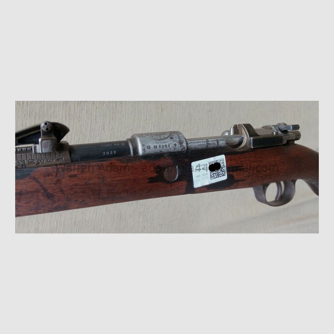 Mauser 1909 Peru - nummerngleich
