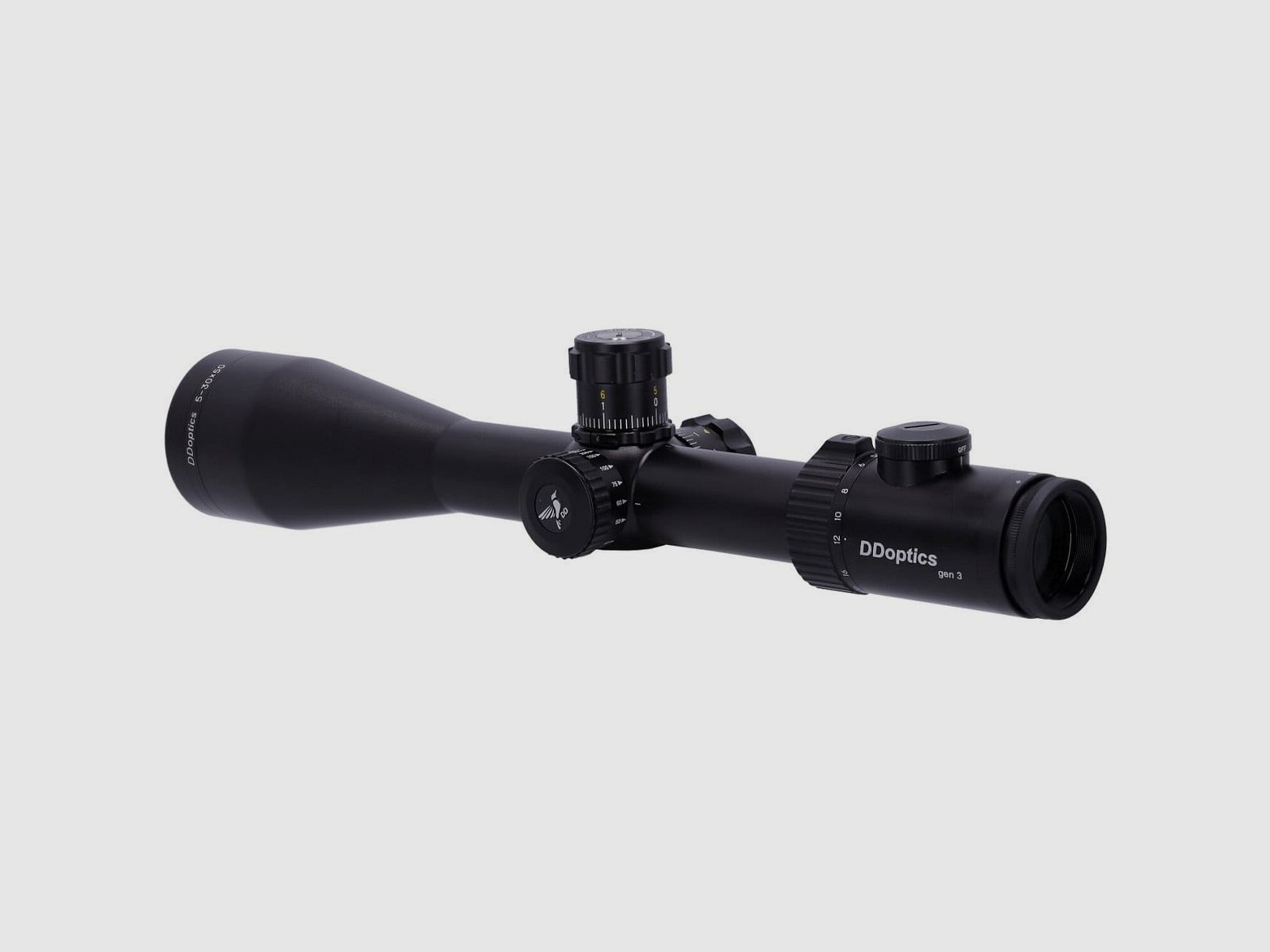 DDoptics Nighteagle III 5-30x50 Tactical Mildot MRAD Richtkijker, afbeelding 5 van 13