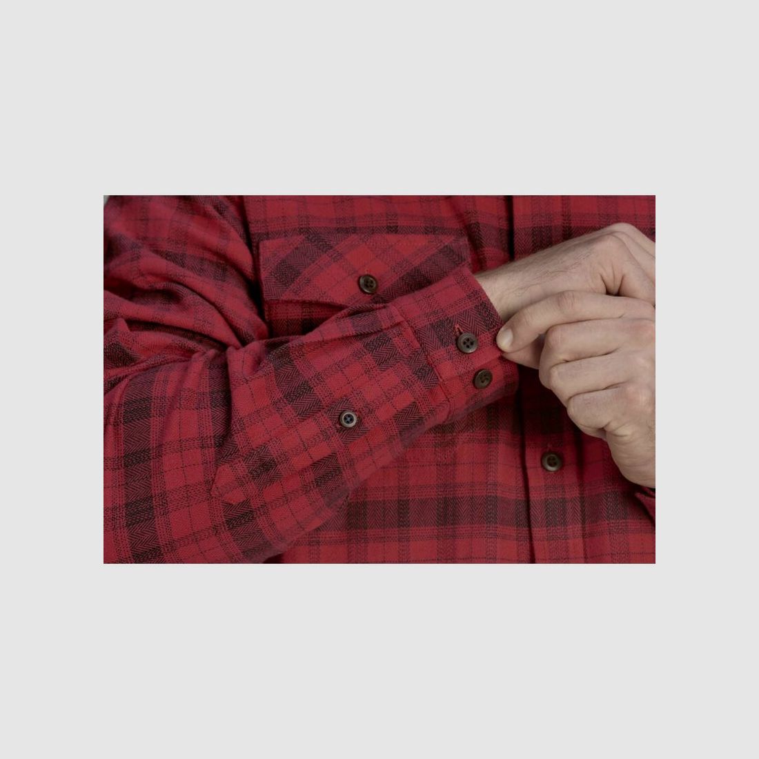 Seeland Stalk Hemd Alaska red