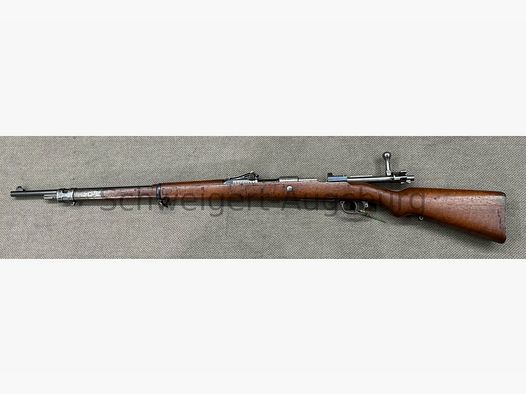 Fusil militaire Pérou Mauser 1909 avec lunette longue 7,65x53Arg
