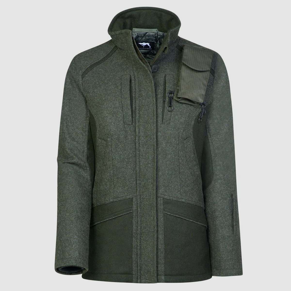 Jagdhund Lodenjacke Wildspitz Oliv