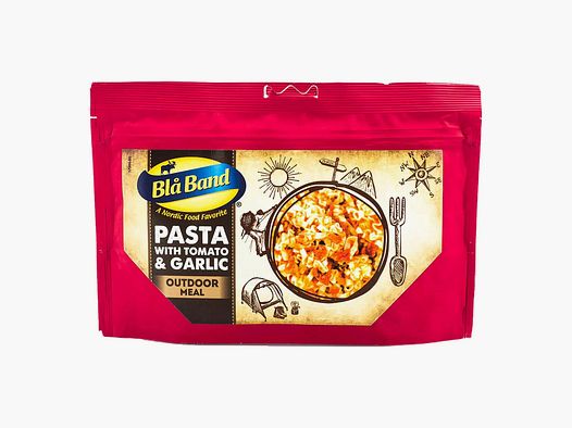 Bla Band Bla Band Pasta mit Tomaten und Knoblauch vegetarisch