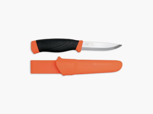 MORA COMPANION NOIR/ORANGE INOX