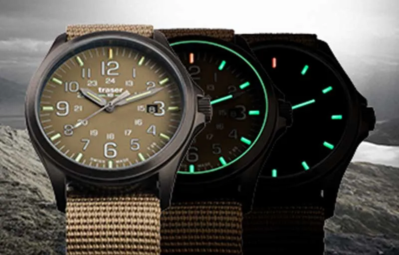 Outdoor watch Traser® P67 Officer Pro GunMetal Khaki TS - 108631, image 5 of 6