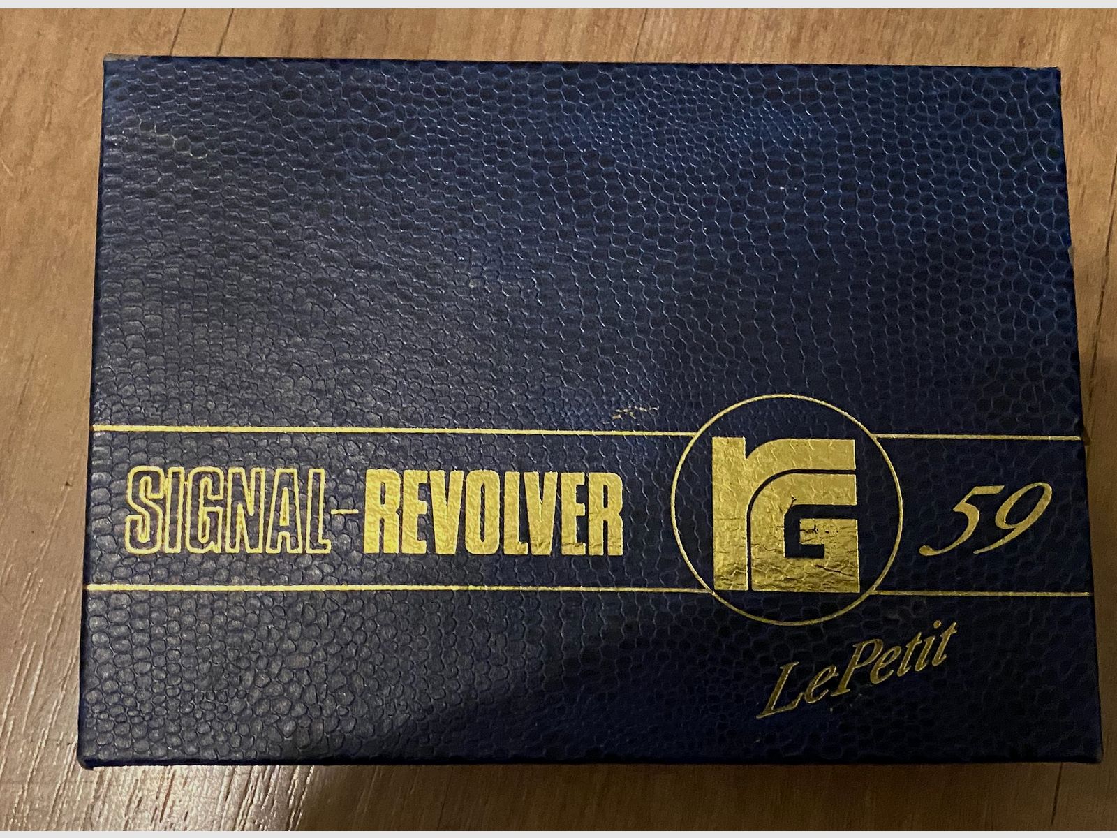 Röhm RG 59 „Le Petit“ Kaliber 9 mm Knall Schreckschussrevolver, inkl. Originalkarton und Zubehör