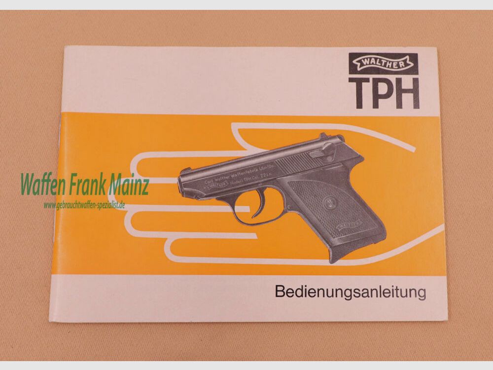 Walther - Ulm Operating Instructions Mod. TPH