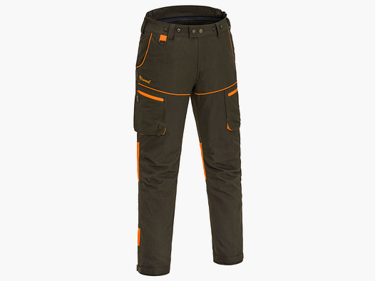 Pinewood Sauenschutzhose jagdbraun/orange