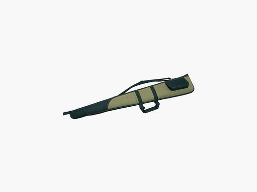 Geweerfutteral 130 cm groen en zwart met zak