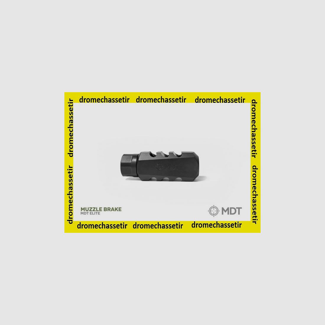 Freno di bocca MDT Elite, cal 338 max, filettatura 5/8×24, nero, immagine 3 di 3