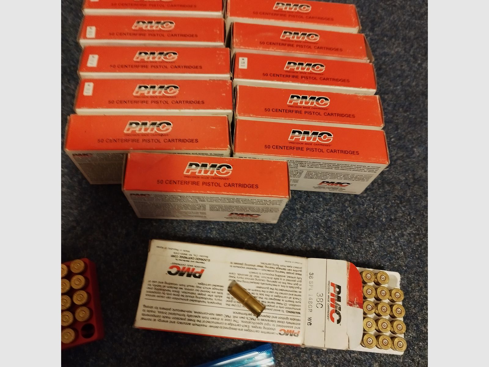 1735 pieces of Cal .38 Special cases once fired