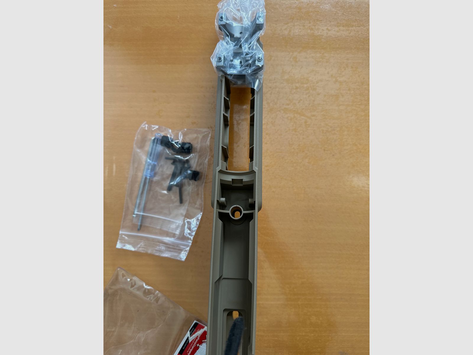 SSG10 A3 Schaft Novritsch FarbeFlat Dark Earth, mit M4 Griff