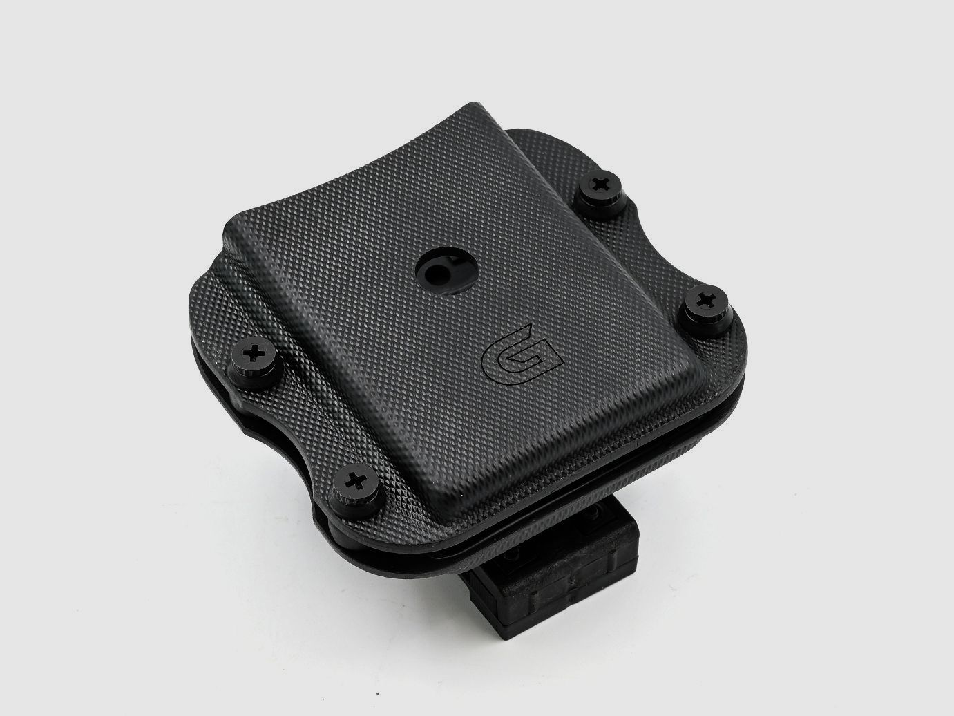 Magazintaschen Ghost für AR-15/M4, Schwarz, Einzelmagazin, mit Clip