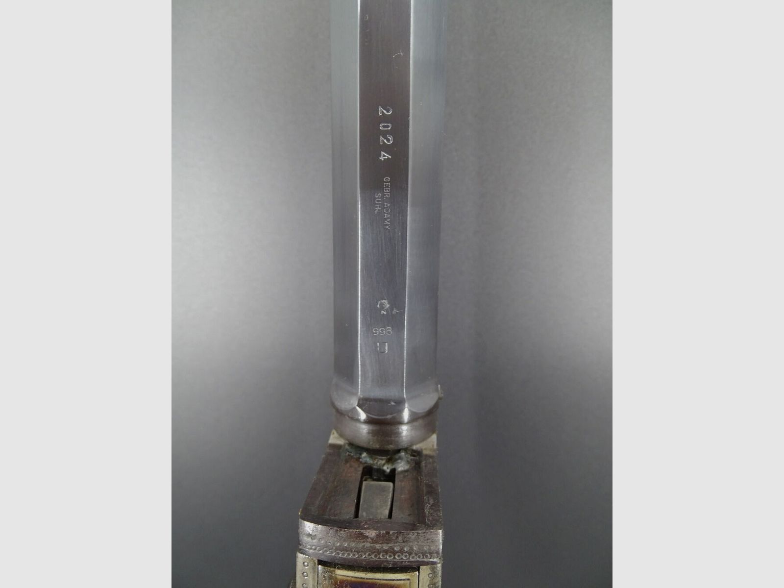 Gerd Adamy Aydt Systeem Schijvenbuks Kaliber 8,15x46R Bj 1998 Aydt Systeem Achkanntloop Stechersysteem