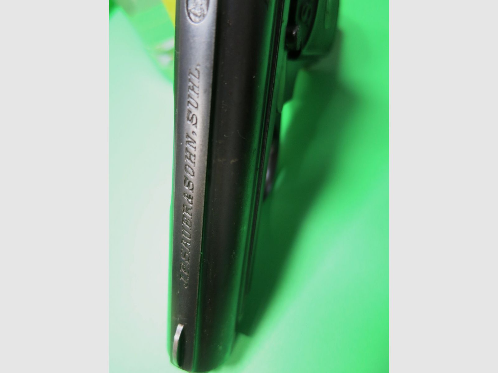 J.P. Sauer&Sohn Modelo 13 (1913), 7,65 mm Browning, pistola de servicio     #80