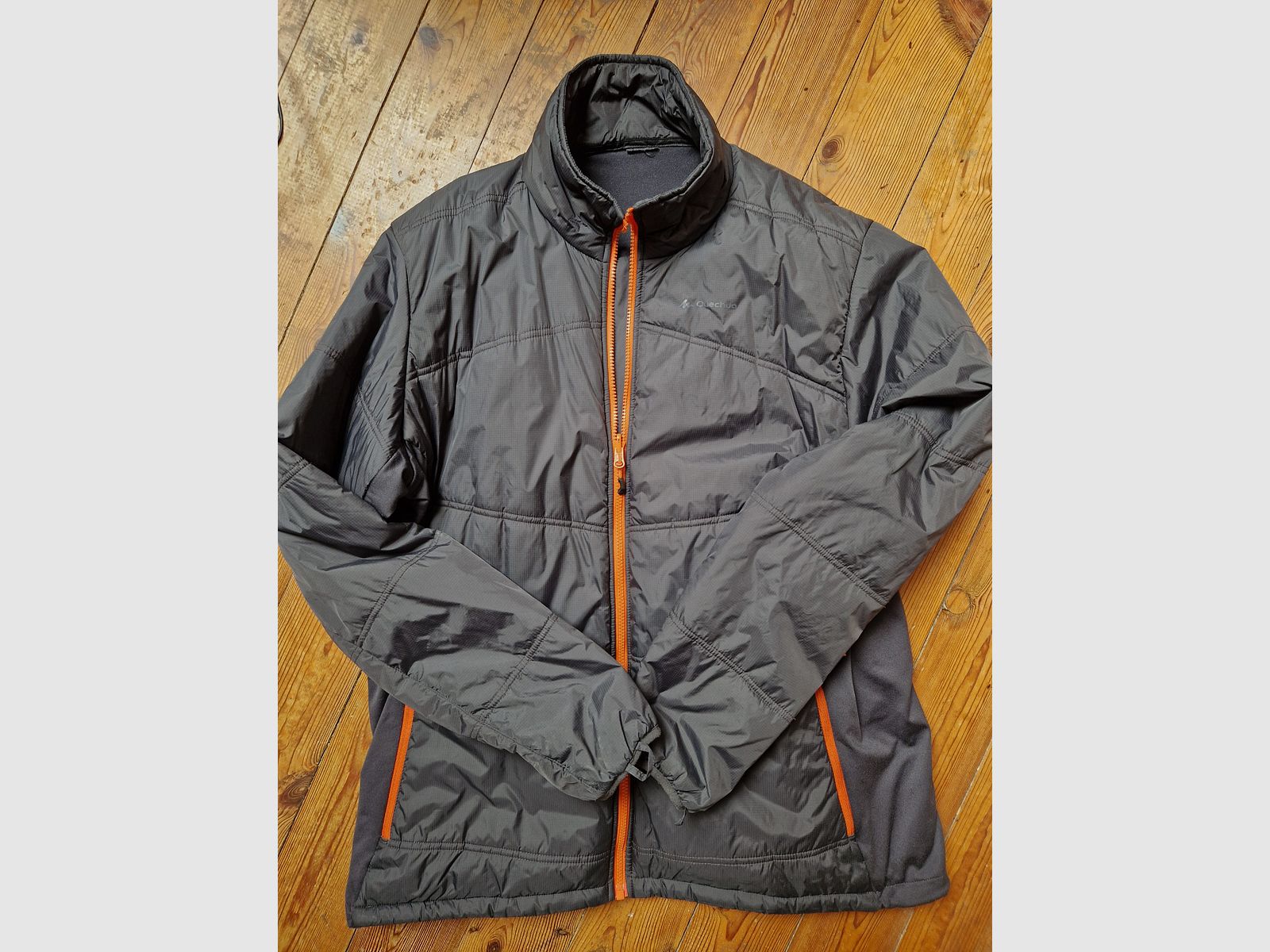 Kurtka outdoorowa Quechua, czarna, męska, XL, zdjęcie 1 z 2
